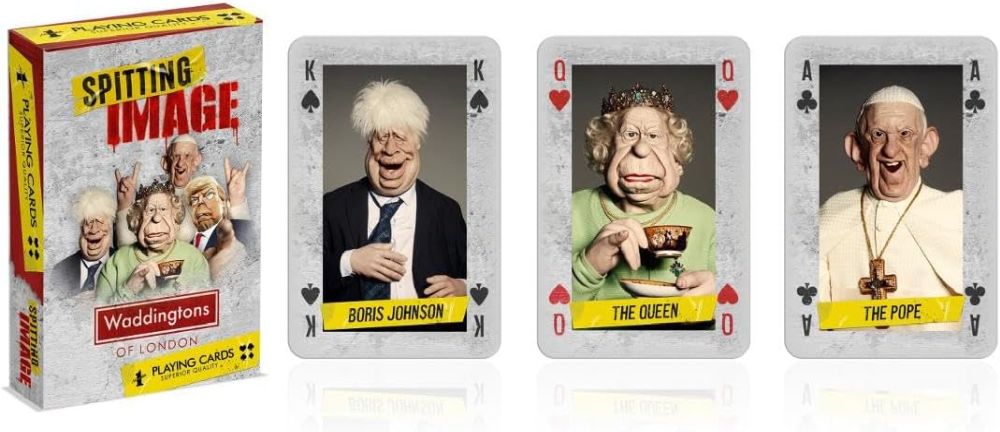 Spitting Image Playing Cards
