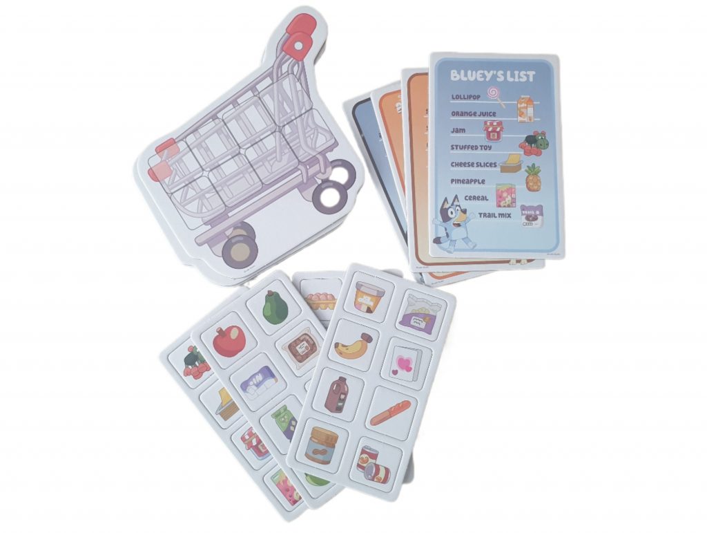 Bluey Shopping List Game